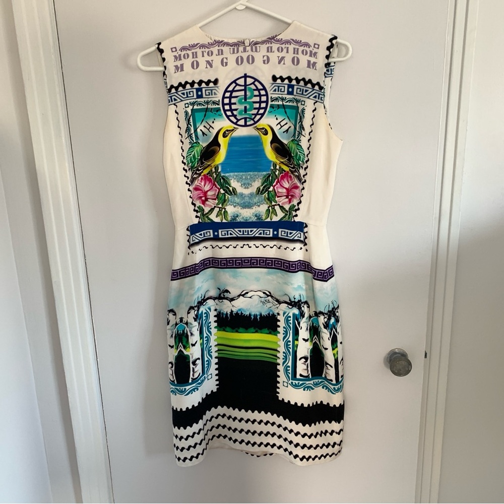 Mary Katrantzou Silk Dress Emily In Paris